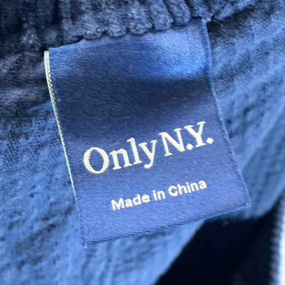 ONLY NY Men's Blue Wide Wale Corduroy Chill Pants SZ XL - Picture 10 of 12